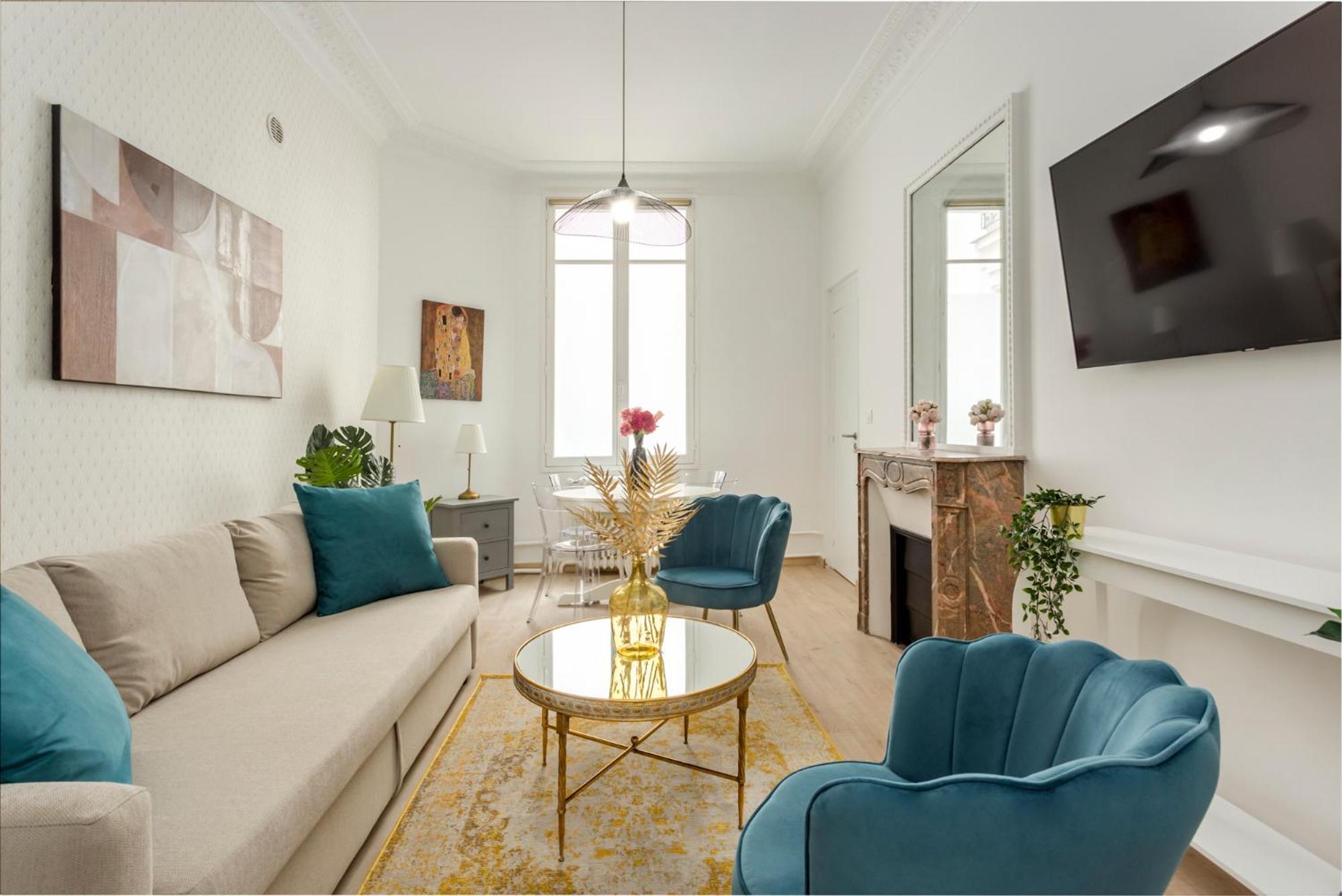 Cozy Apartment - Champs Elysees - Wagram Paris Exterior foto
